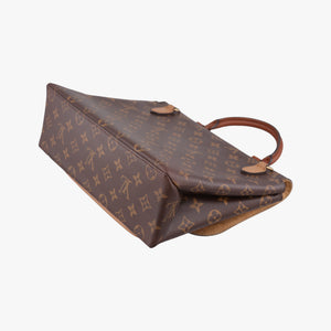 Secondhand Louis Vuitton MARIGNAN brown×SESAME Monogram Canvas×calf leather M44259 shoulderbag | stylenewstar