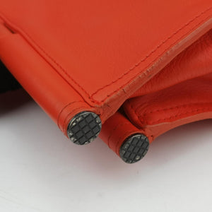 Secondhand Bottega Veneta Intrecciato Orange lambskin handbag | stylenewstar