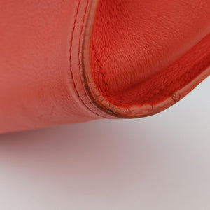Secondhand Bottega Veneta Intrecciato Orange lambskin handbag | stylenewstar