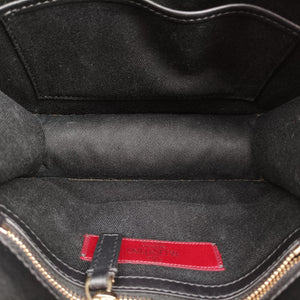 Pre-owned Valentino Rockstud Glam Lock Black Leather shoulderbag | stylenewstar