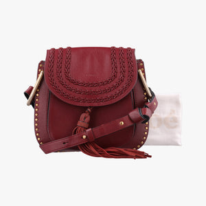 Vintage Chloe Hudson Burgundy leather shoulderbag | stylenewstar