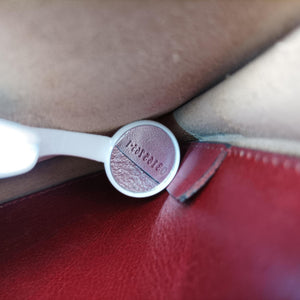 Vintage Chloe Hudson Burgundy leather shoulderbag | stylenewstar