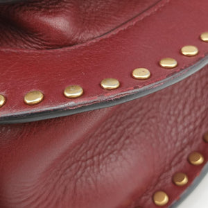 Vintage Chloe Hudson Burgundy leather shoulderbag | stylenewstar