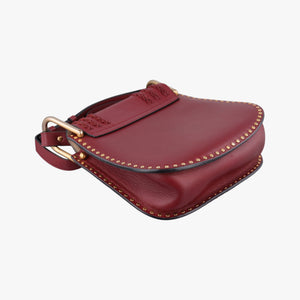 Vintage Chloe Hudson Burgundy leather shoulderbag | stylenewstar