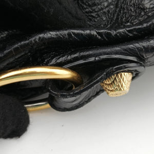 Vintage Balenciaga Giant City Black lambskin handbag | stylenewstar