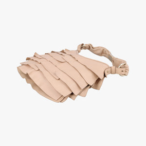 Pre-owned Yves Saint Laurent Mombasa Beige Leather 122245 handbag | stylenewstar