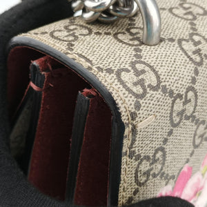 Pre-owned Gucci Dionysus BEIGE×RED×Multicolour PVC coated canvas × suede 400249 shoulderbag | stylenewstar