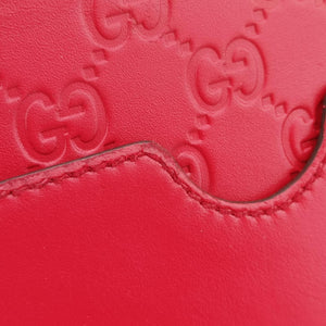 Pre-owned Gucci Padlock Red Leather 409487 shoulderbag | stylenewstar