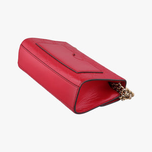 Pre-owned Gucci Padlock Red Leather 409487 shoulderbag | stylenewstar