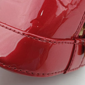 Pre-owned Louis Vuitton Alma BB pomme d'amour Vernis M91606 shoulderbag | stylenewstar
