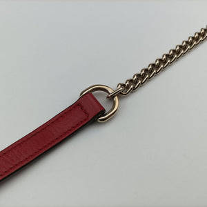 Pre-owned Gucci Interlocking G Red Leather 510304 shoulderbag | stylenewstar