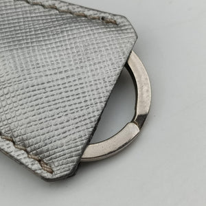 Pre-owned Prada Galleria Silver SAFFIANO Leather BN1874 shoulderbag | stylenewstar