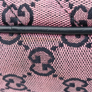 Vintage Gucci GG Marmont Purple canvas 447632 shoulderbag | stylenewstar