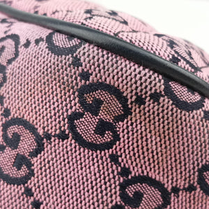 Vintage Gucci GG Marmont Purple canvas 447632 shoulderbag | stylenewstar