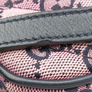 Vintage Gucci GG Marmont Purple canvas 447632 shoulderbag | stylenewstar