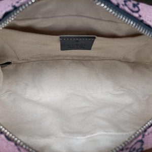 Vintage Gucci GG Marmont Purple canvas 447632 shoulderbag | stylenewstar