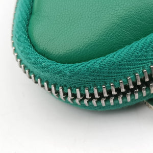 Vintage Prada triangle mini Green Leather shoulderbag | stylenewstar