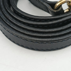 Pre-owned Gucci Microguccissima Navy Leather 510289 shoulderbag | stylenewstar