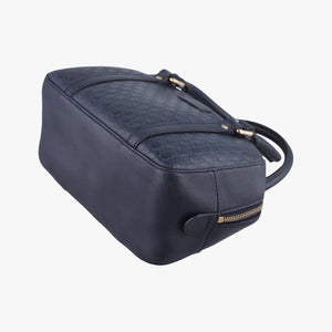 Pre-owned Gucci Microguccissima Navy Leather 510289 shoulderbag | stylenewstar