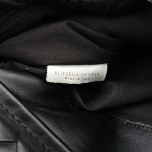 Vintage Bottega Veneta Intrecciato Black lambskin handbag | stylenewstar