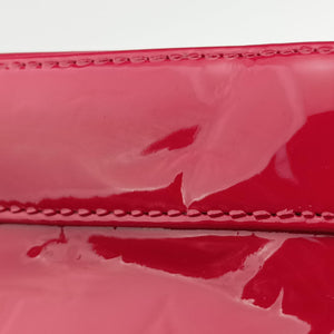 Pre-owned Louis Vuitton Alma GM pomme d'amour Vernis M93596 handbag | stylenewstar