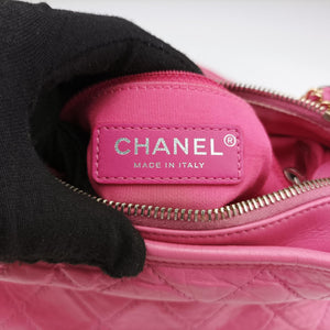 Pre-owned Chanel GABRIELLE Pink lambskin A91810 shoulderbag | stylenewstar
