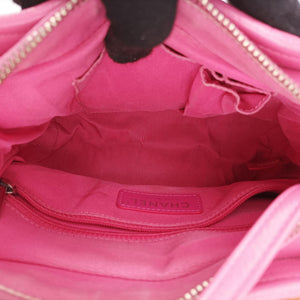 Pre-owned Chanel GABRIELLE Pink lambskin A91810 shoulderbag | stylenewstar