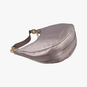 Vintage Gucci GG Twins Hobo Golden Leather 232962 shoulderbag | stylenewstar