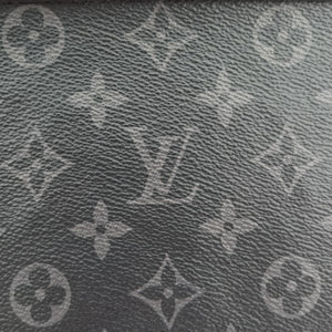 Pre-owned Louis Vuitton Pochette Voyage MM Pacific Blue Monogram Eclipse PVC Coated Canvas M61692 clutchbag | stylenewstar