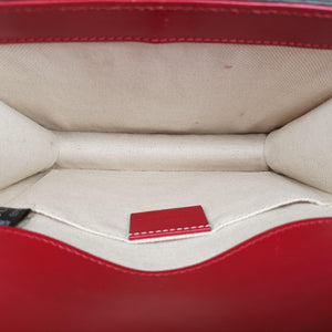 Vintage Gucci GG Marmont Red Leather 431384 shoulderbag | stylenewstar