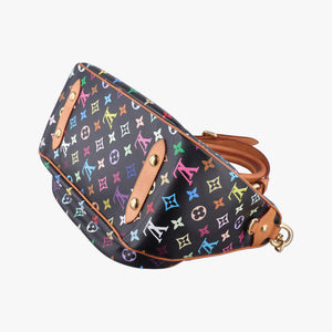 Pre-owned Louis Vuitton RITA Noir Monogram Multicolor M40126 shoulderbag | stylenewstar