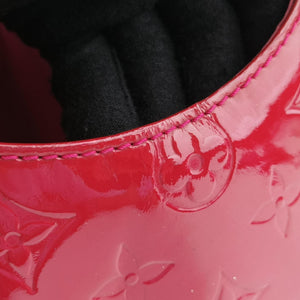 Pre-owned Louis Vuitton Brea MM ROSE INDIEN Vernis M91798 handbag | stylenewstar