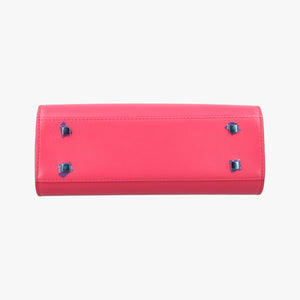 Vintage Delvaux Tempete Pink leather shoulderbag | stylenewstar