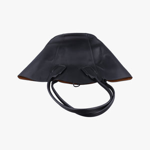 Pre-owned Bottega Veneta basket Black Leather shoulderbag | stylenewstar