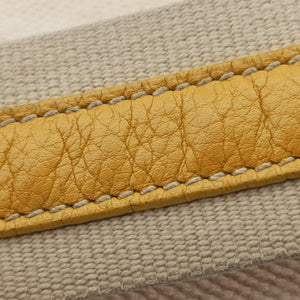 Vintage Prada Tote bag Beige x Yellowe x multi Canvas x Leather handbag | stylenewstar