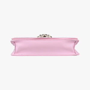 Vintage VERSACE medusa Pink Suede x Leather shoulderbag | stylenewstar