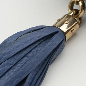 Pre-owned Gucci Soho Blue Leather 308364 shoulderbag | stylenewstar