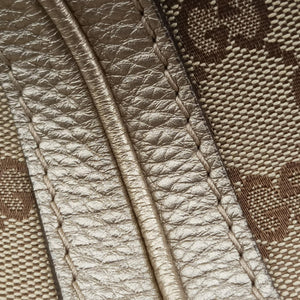 Vintage Gucci Bella Bamboo Tassel fringe khaki canvas×leather 269945 handbag | stylenewstar