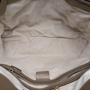 Vintage Gucci Bella Bamboo Tassel fringe khaki canvas×leather 269945 handbag | stylenewstar