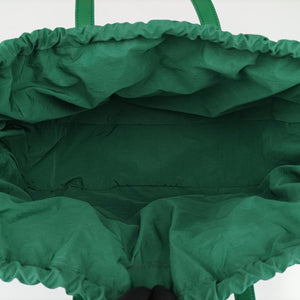 Secondhand Bottega Veneta The Shell Green Leather shoulderbag | stylenewstar