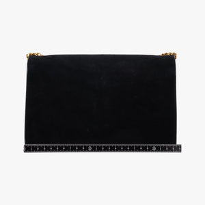 Vintage Yves Saint Laurent KATE Black Suede 354119 shoulderbag | stylenewstar