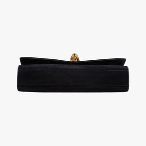 Vintage Yves Saint Laurent KATE Black Suede 354119 shoulderbag | stylenewstar