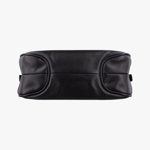 Pre-owned Bottega Veneta Intrecciato Black lambskin shoulderbag | stylenewstar