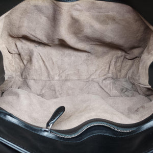 Pre-owned Bottega Veneta Intrecciato Black lambskin shoulderbag | stylenewstar