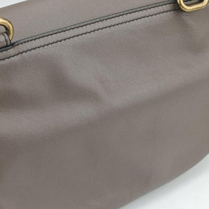 Pre-owned Bottega Veneta Luna Intrecciato Brown lambskin shoulderbag | stylenewstar
