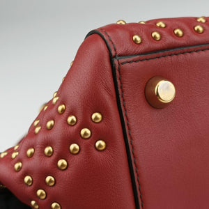 Pre-owned Christian Dior Lady Dior Red Leather handbag | stylenewstar