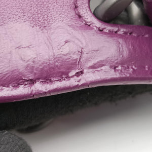 Vintage Bottega Veneta Intrecciato Purple lambskin shoulderbag | stylenewstar