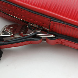 Pre-owned Louis Vuitton Danube PPM Supreme Collaboration ROUGE×white Epi M53434 shoulderbag | stylenewstar