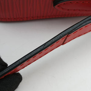 Pre-owned Louis Vuitton Danube PPM Supreme Collaboration ROUGE×white Epi M53434 shoulderbag | stylenewstar