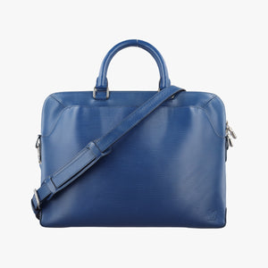 Vintage Louis Vuitton Oliver Briefcase Blue Oxford Epi M51691 shoulderbag | stylenewstar